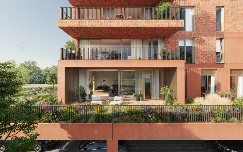 Huis dat onderdeel is van het DIKA-project