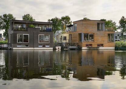 Klimaatbestendige woningen op het water