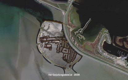 Verdronken Stad Reymerswael verleidingsbeeld 2030